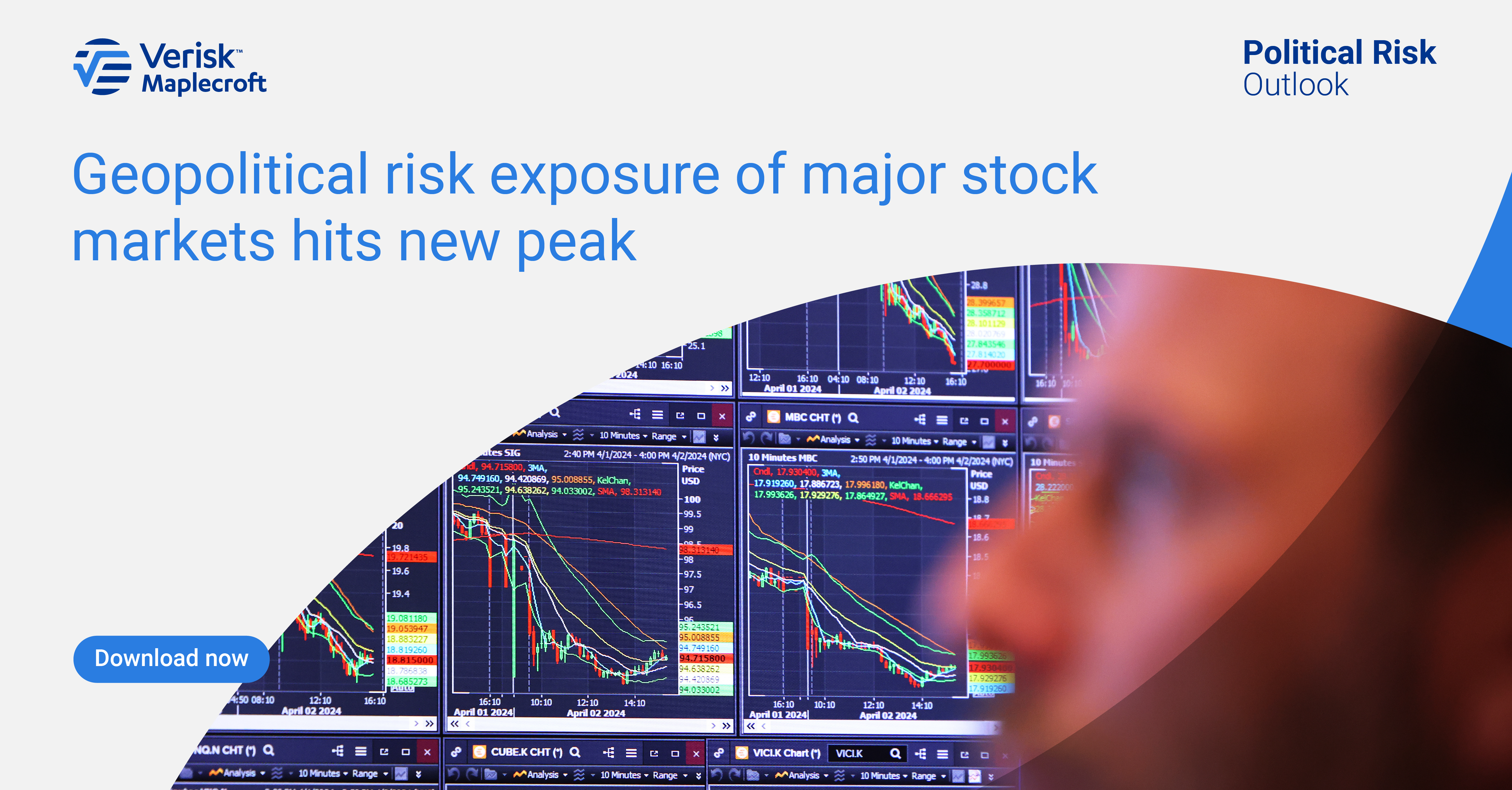 Maplecroft Riskmap Geopolitical risk exposure of major stock markets hits new peak ...